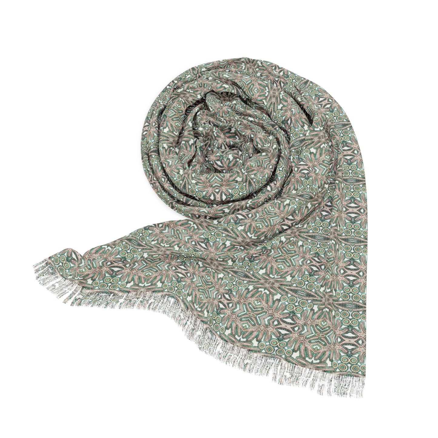 Sage Fern Pashmina Wrap