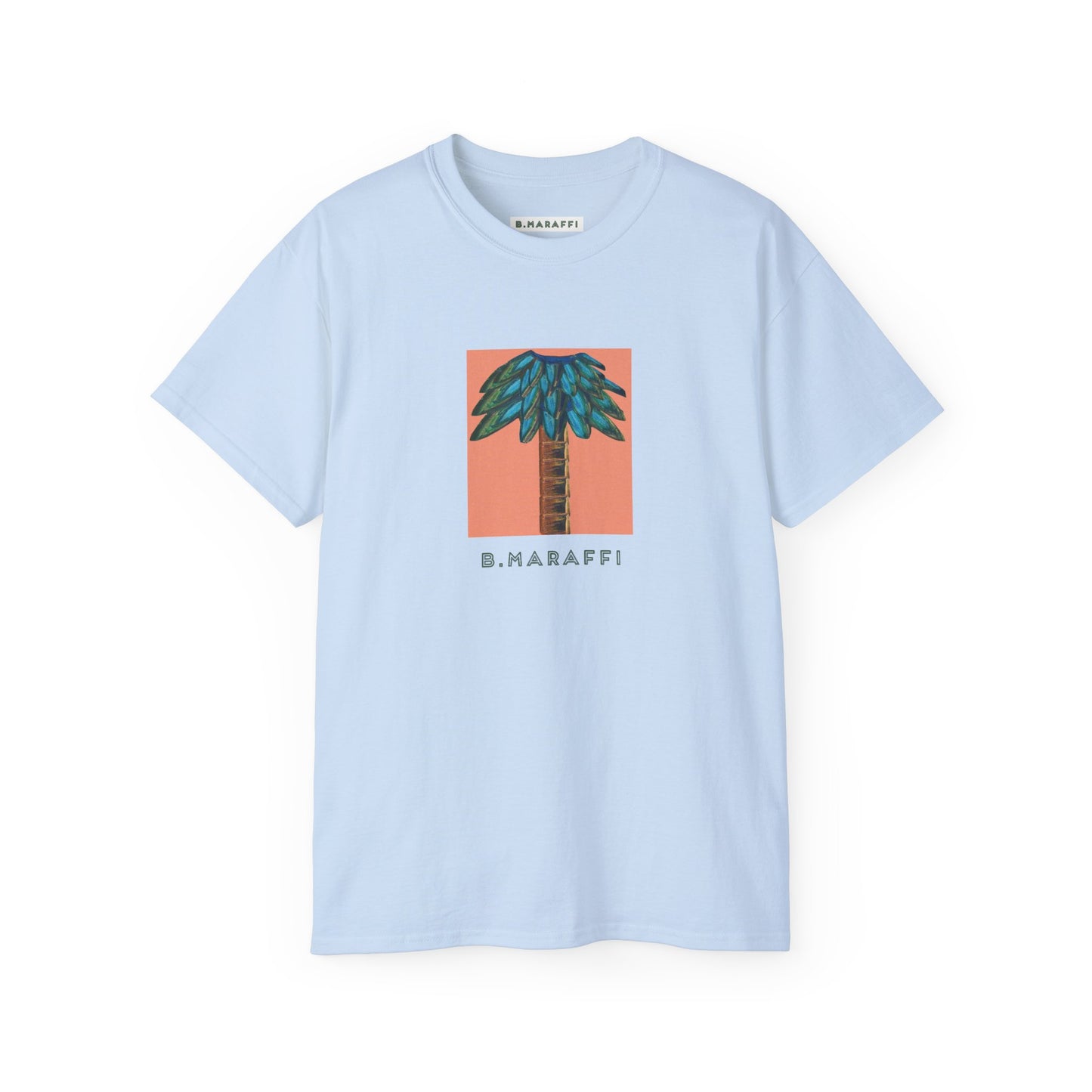 B.Maraffi Cotton T-shirt - Tiki Palm Sherbet