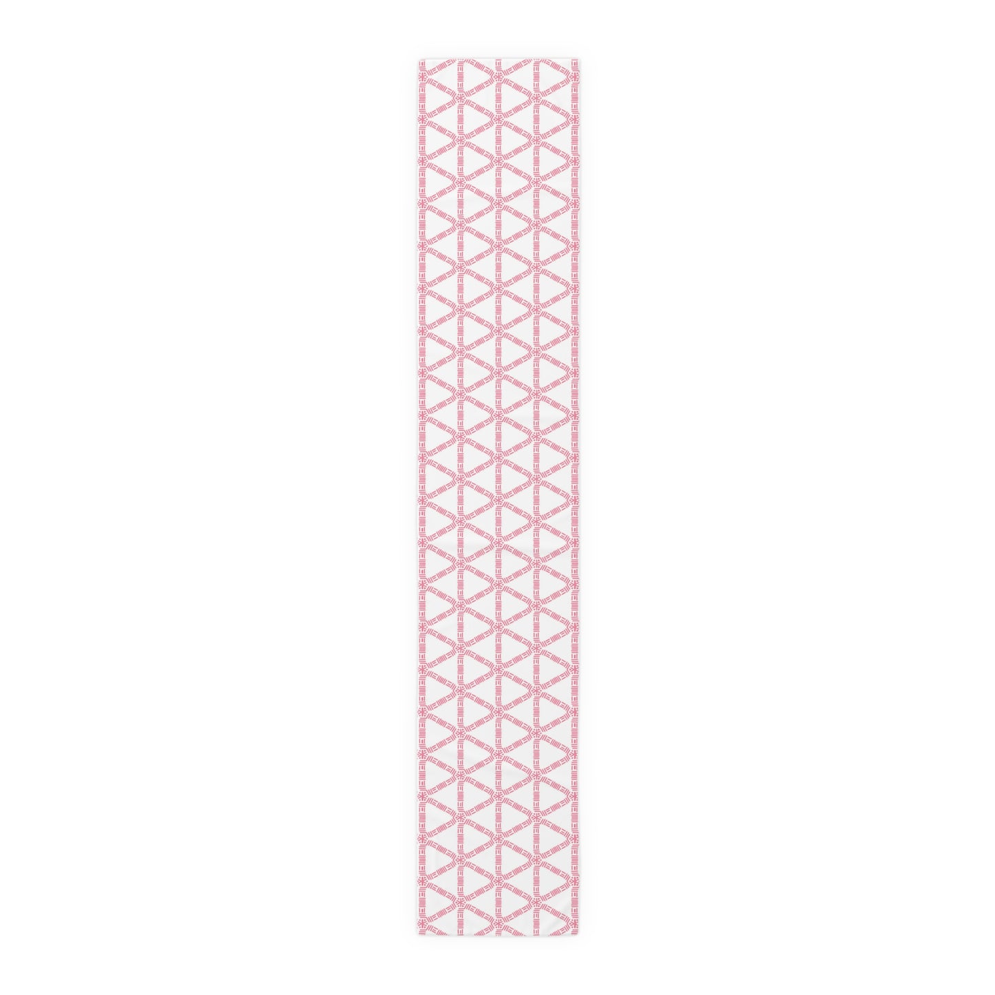 Pink Lattice Table Runner
