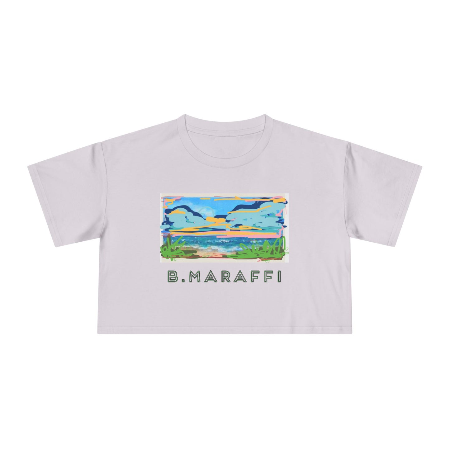 Women's Crop Tee - Just Beachy