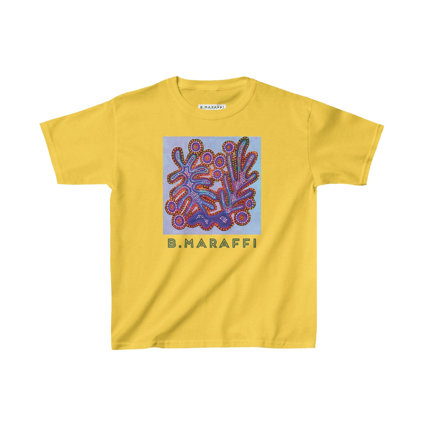 Kids Heavy Cotton™ Tee - Coral Reef