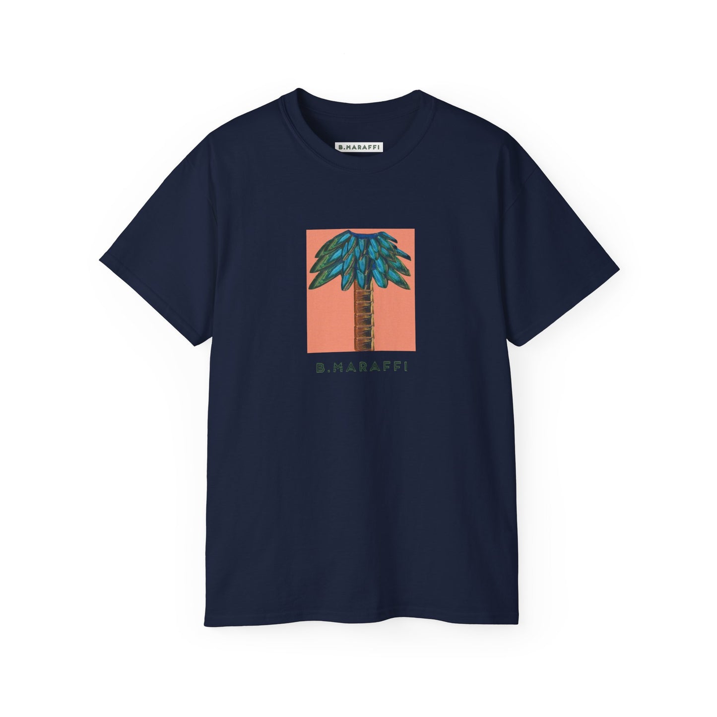 B.Maraffi Cotton T-shirt - Tiki Palm Sherbet