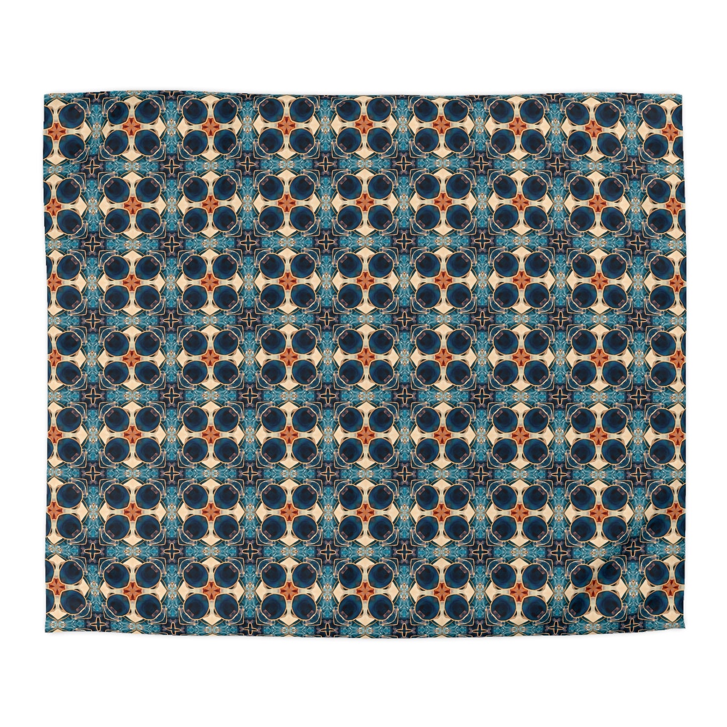 Caribbean Tile Duvet Cover