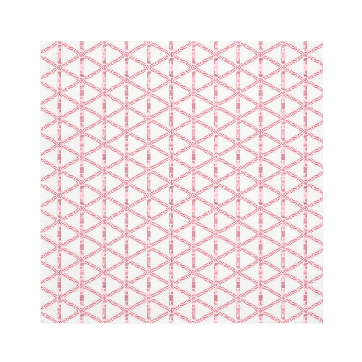 Pink Lattice Napkins