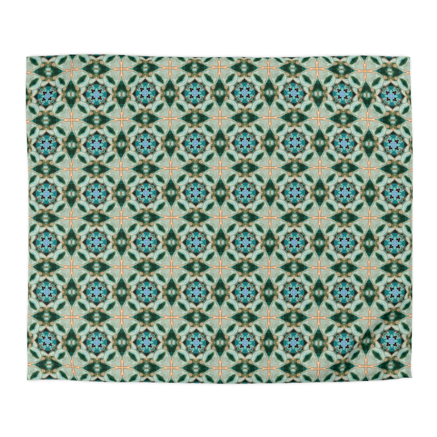 Green Ivy Duvet Cover