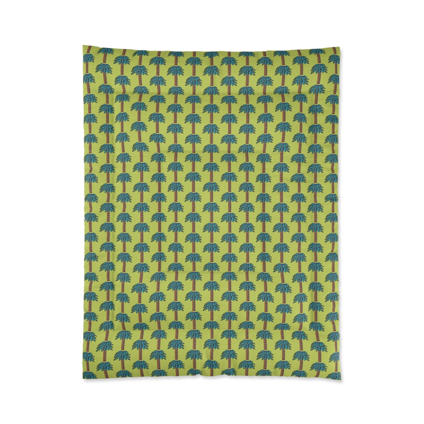 Tiki Palm Lime Comforter