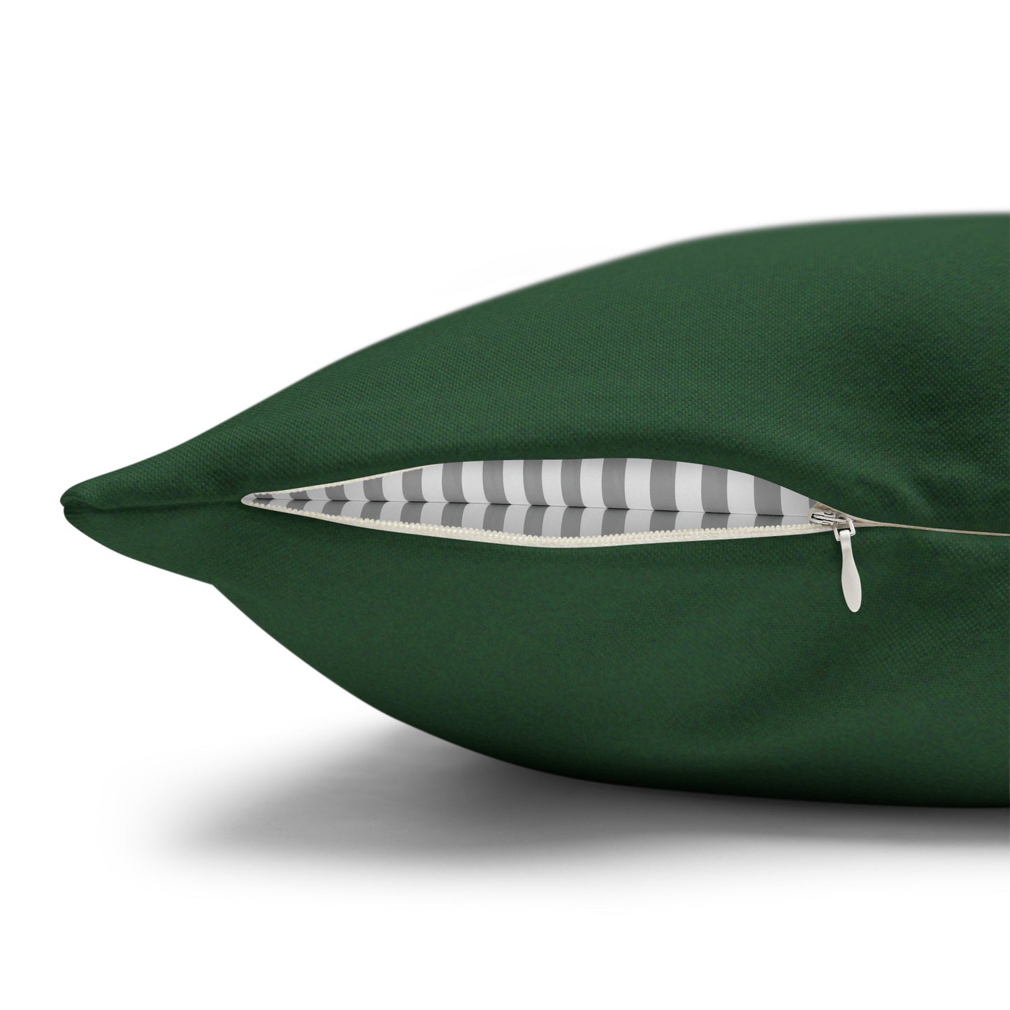 Dark Green Euro Pillow Cover