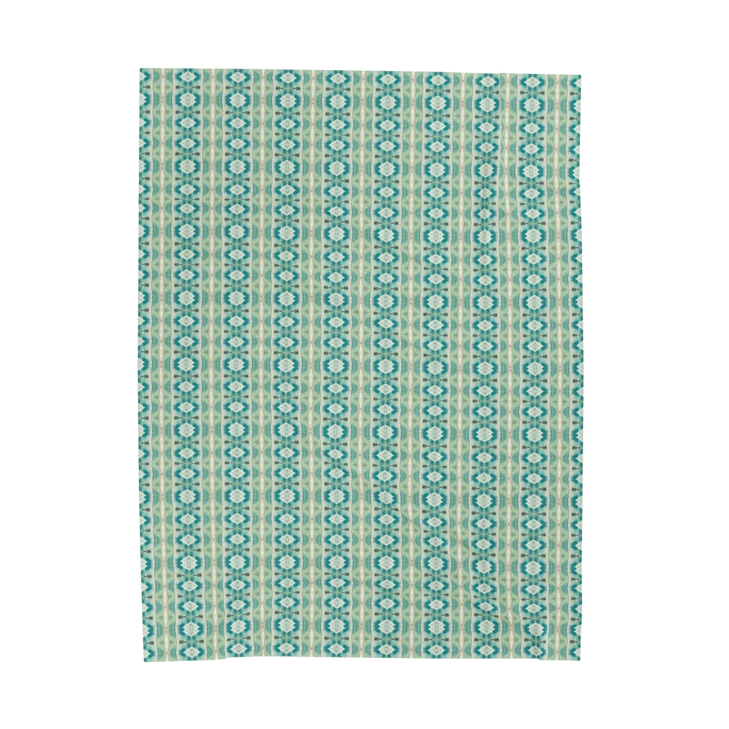 Turquoise Seas Plush Blanket