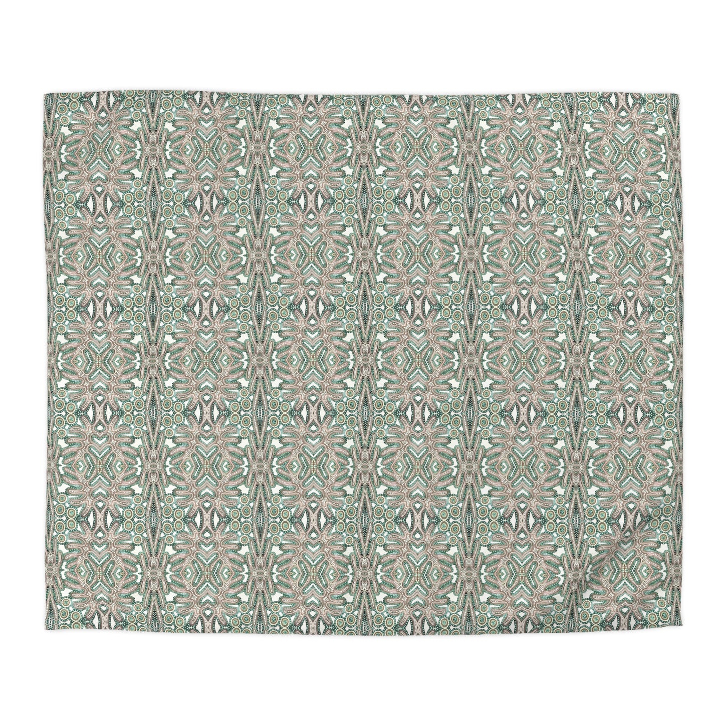 Sage Fern Duvet Cover
