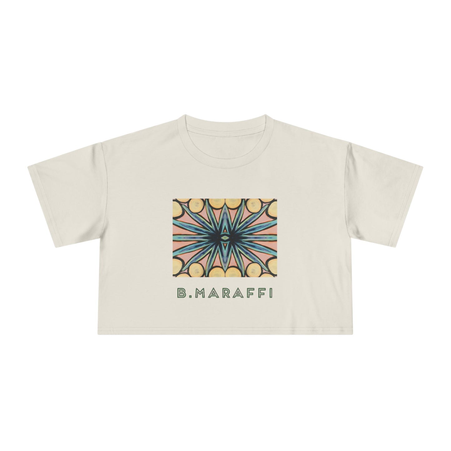 Women's Crop Tee - Coconut Punch