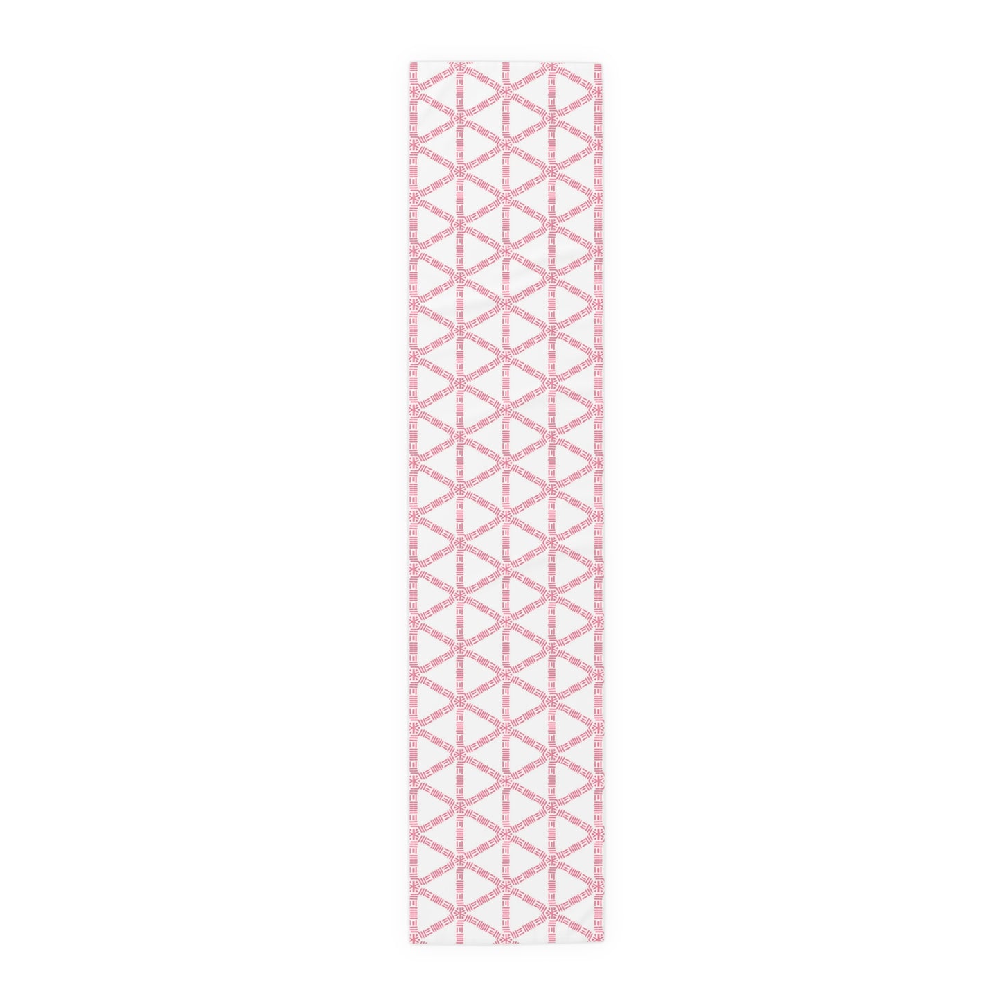 Pink Lattice Table Runner