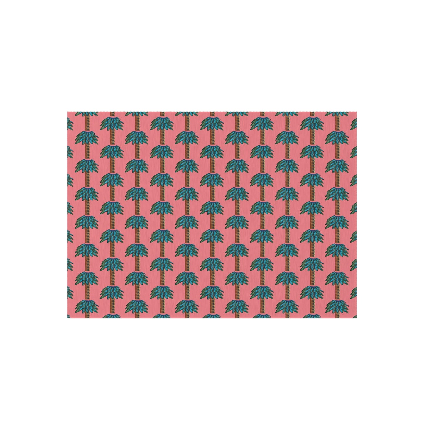 Tiki Palm Coral Indoor/Outdoor Rug