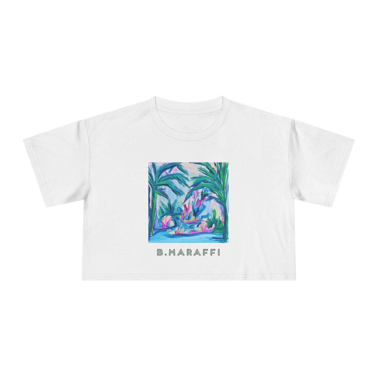 Women's Crop Tee - Island Adventure