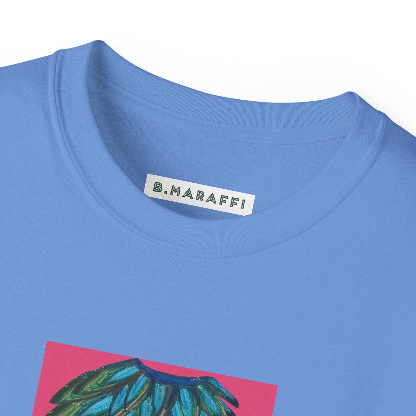 B.Maraffi Cotton T-shirt - Tiki Palm Fuscia