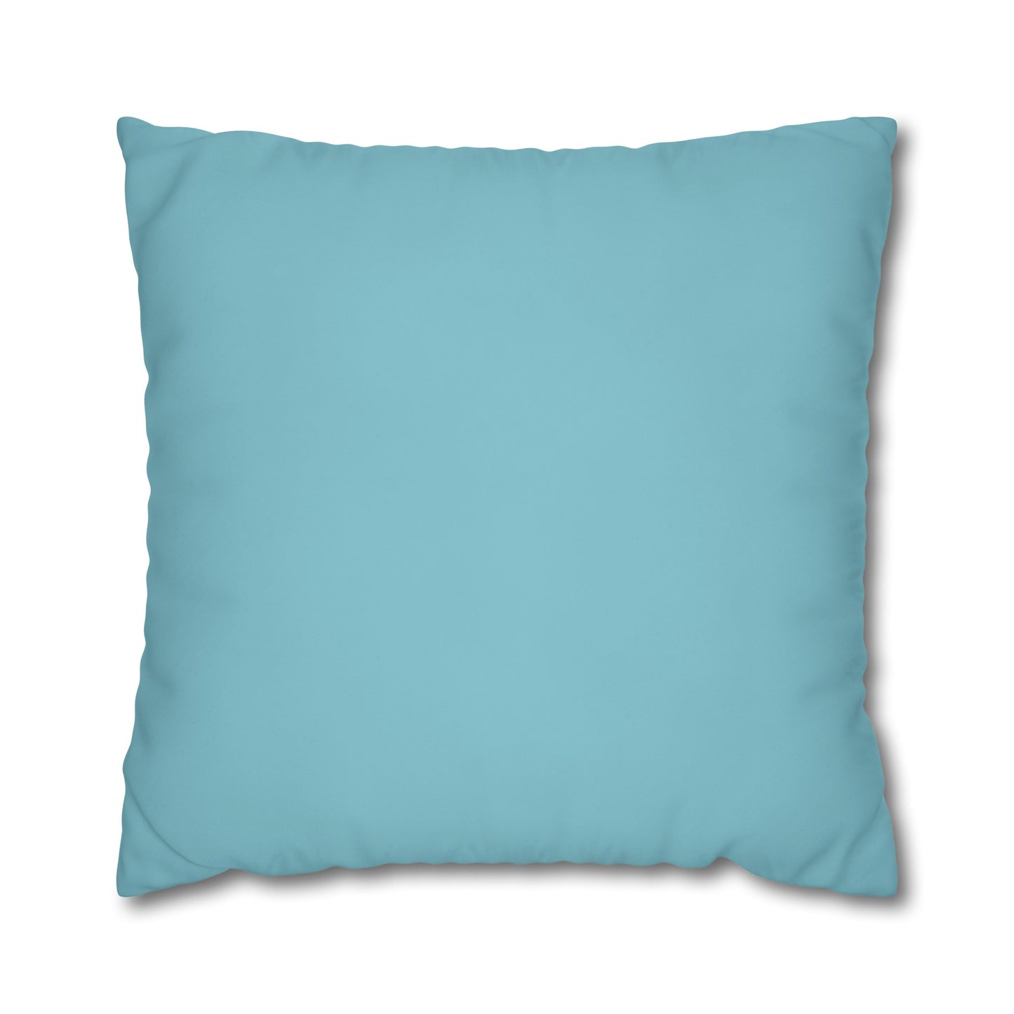 Turquoise Euro Pillow Cover