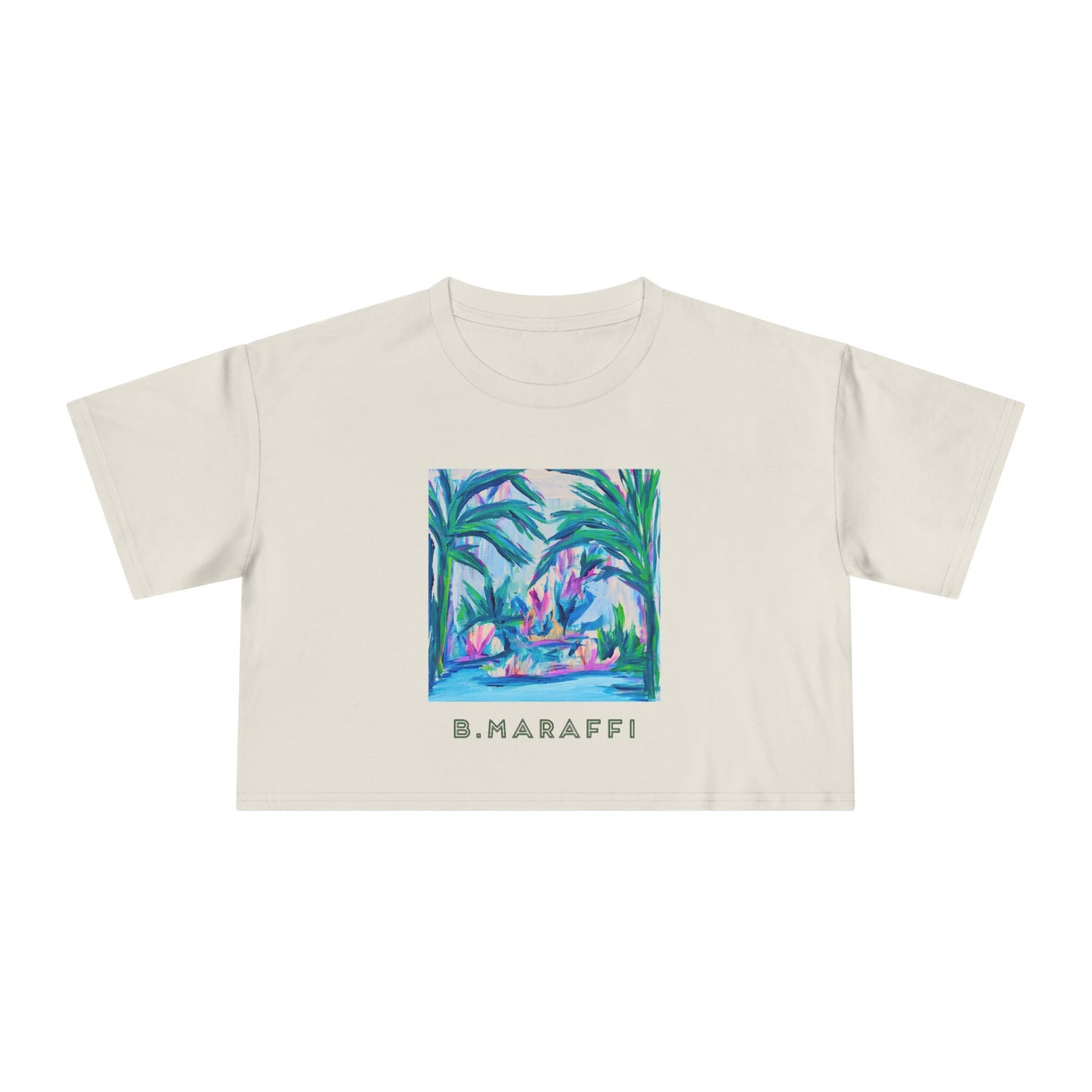 Women's Crop Tee - Island Adventure