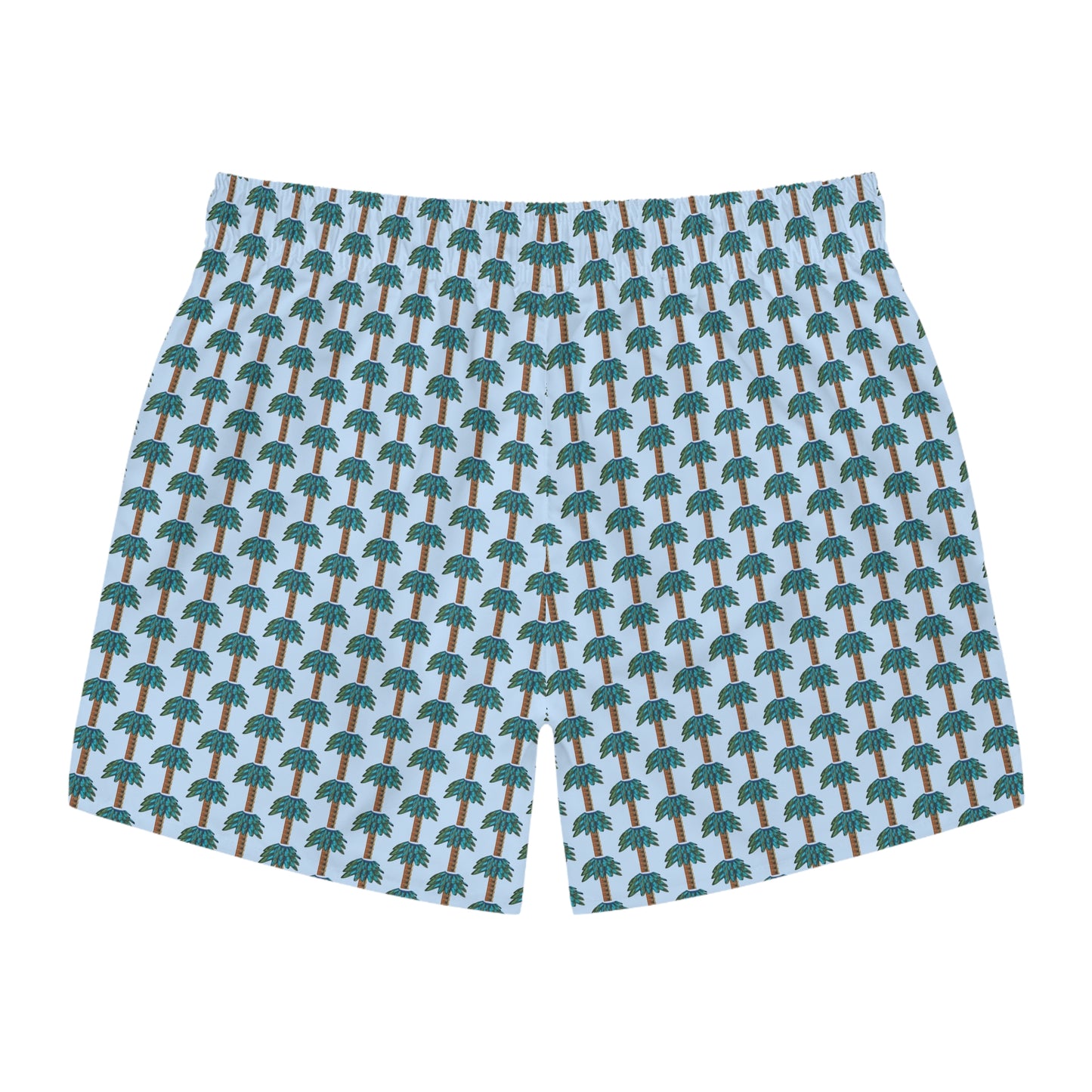 Tiki Palm Sky Swim Trunks
