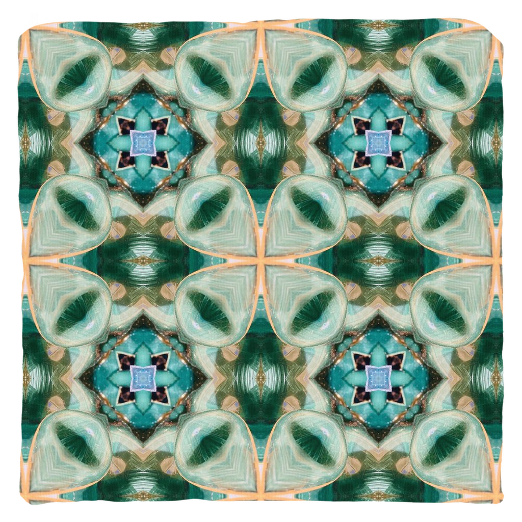 Green Ivy Throw Pillow