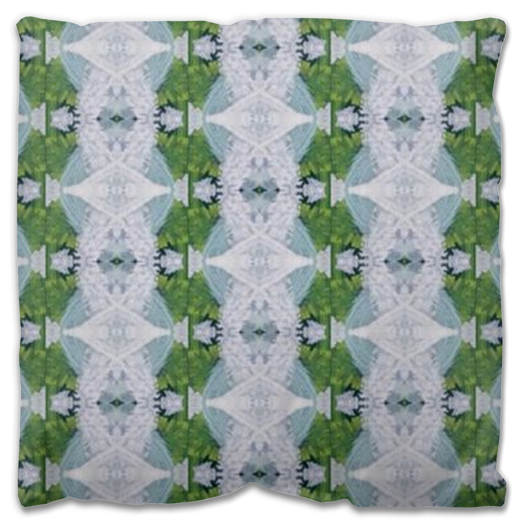 Green Grass Outdoor Pillow