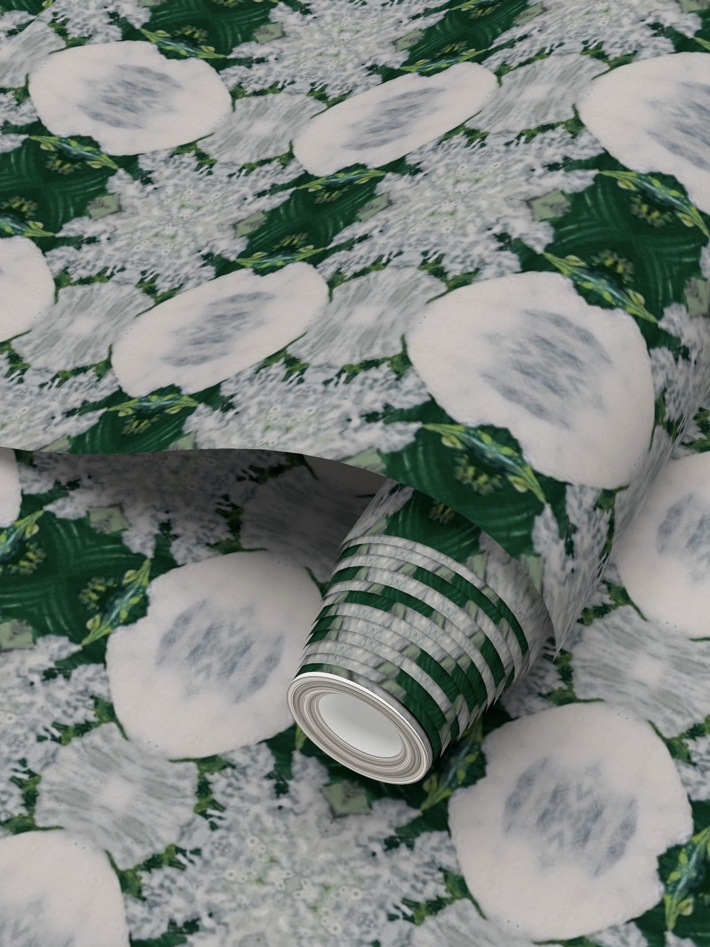 Alpine Snow Large Scale Wallpaper