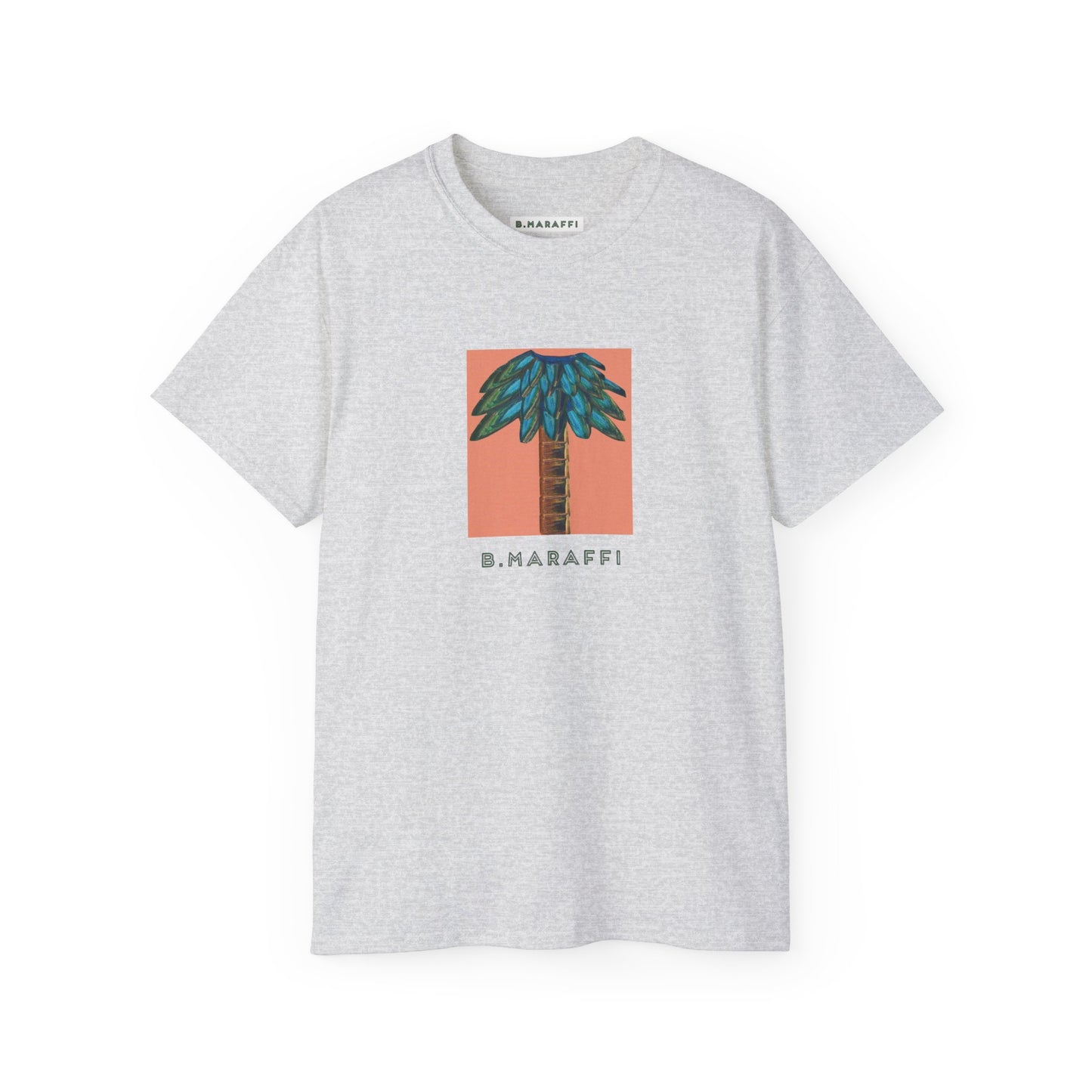 B.Maraffi Cotton T-shirt - Tiki Palm Sherbet