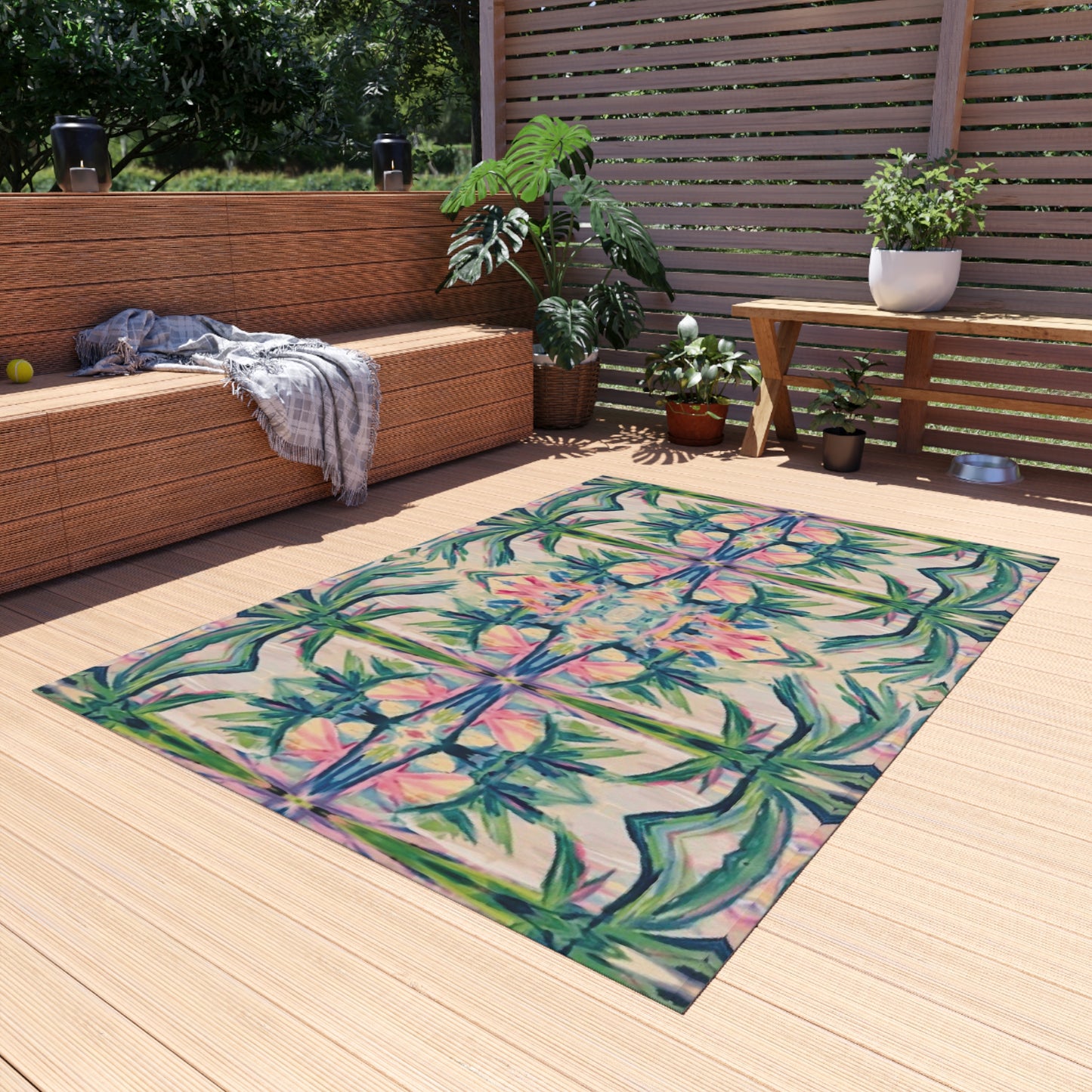 Tiki Time Indoor/Outdoor Rug