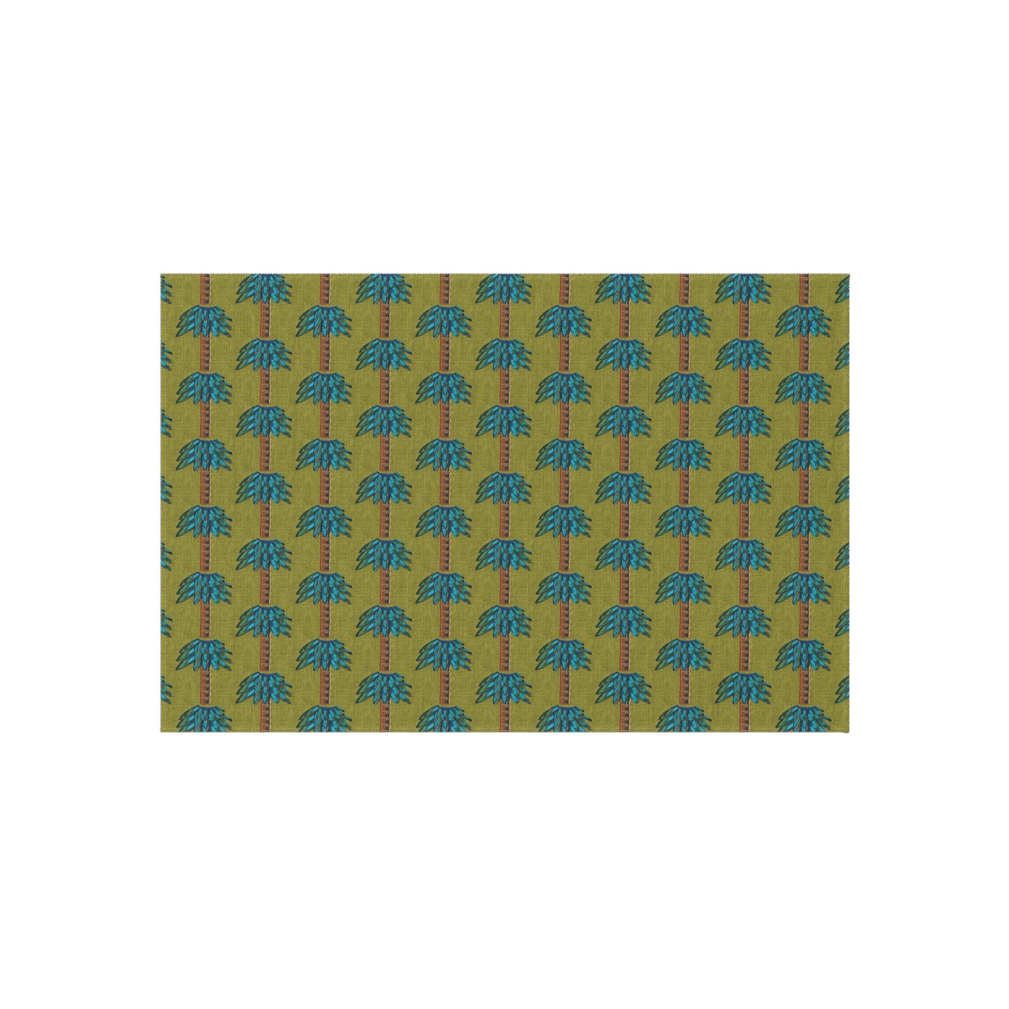 Tiki Palm Olive Indoor/Outdoor Rug
