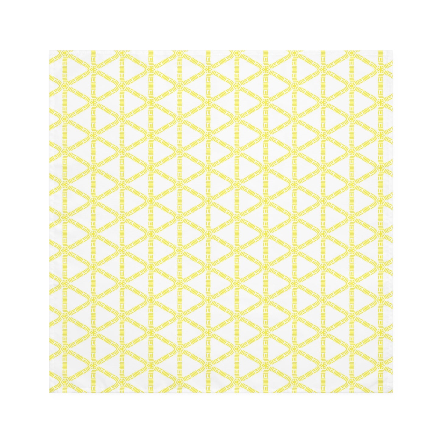 Yellow Lattice Napkins