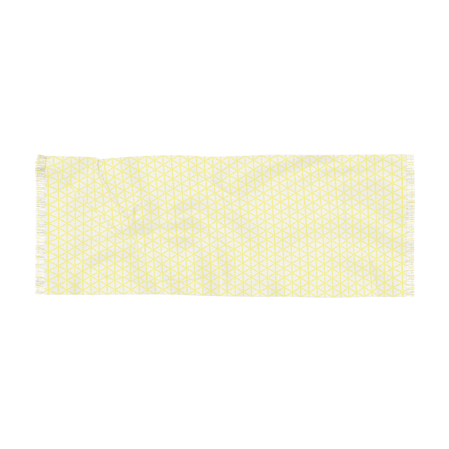 Yellow Lattice Pashmina Wrap