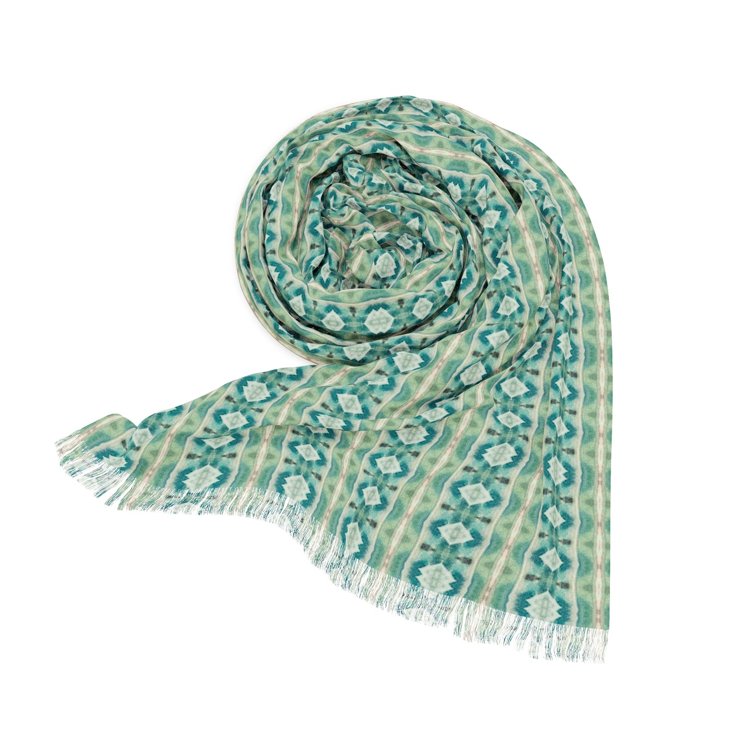 Turquoise Seas Pashmina Wrap
