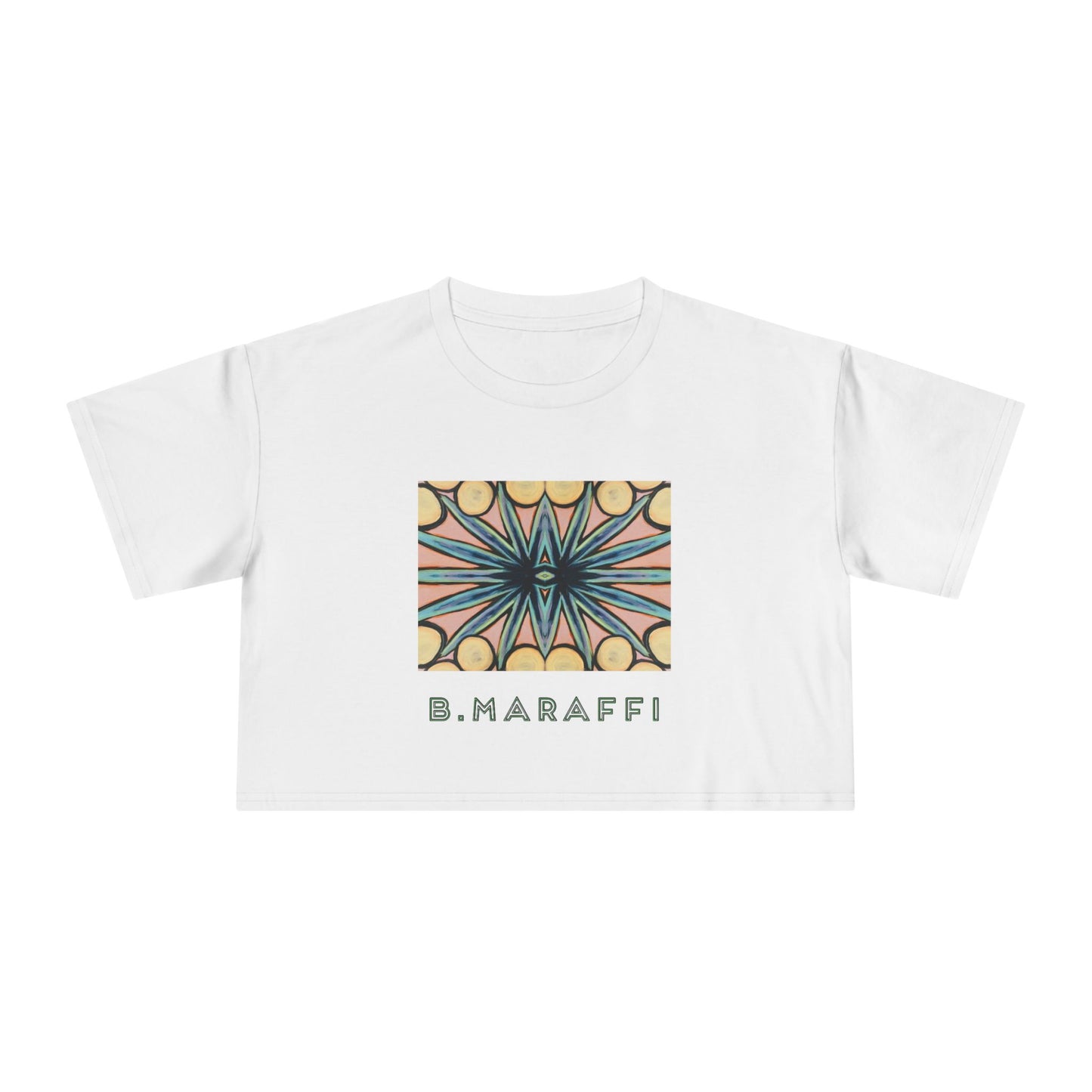 Women's Crop Tee - Coconut Punch