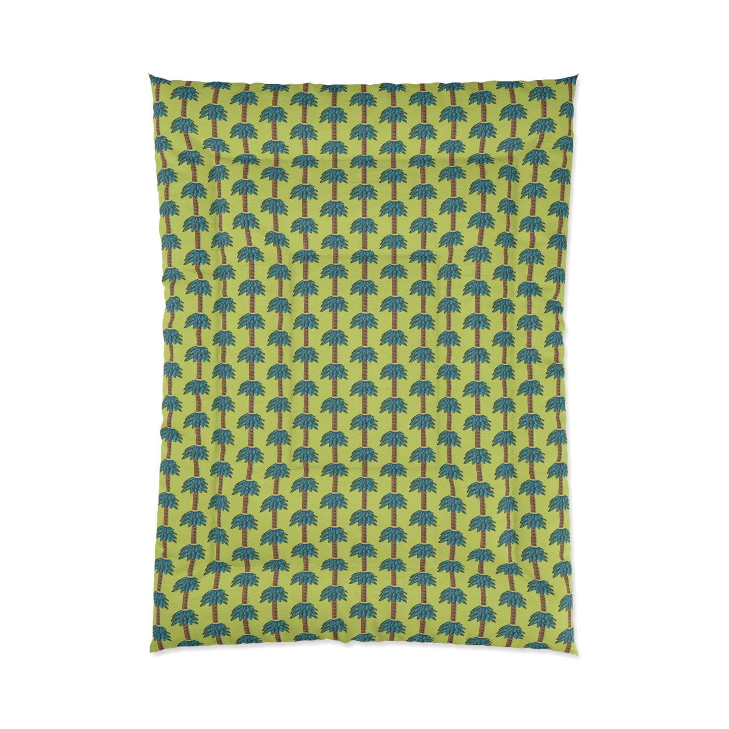 Tiki Palm Lime Comforter