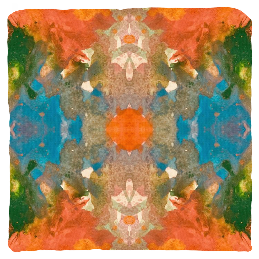 Turquoise Dreams Throw Pillow