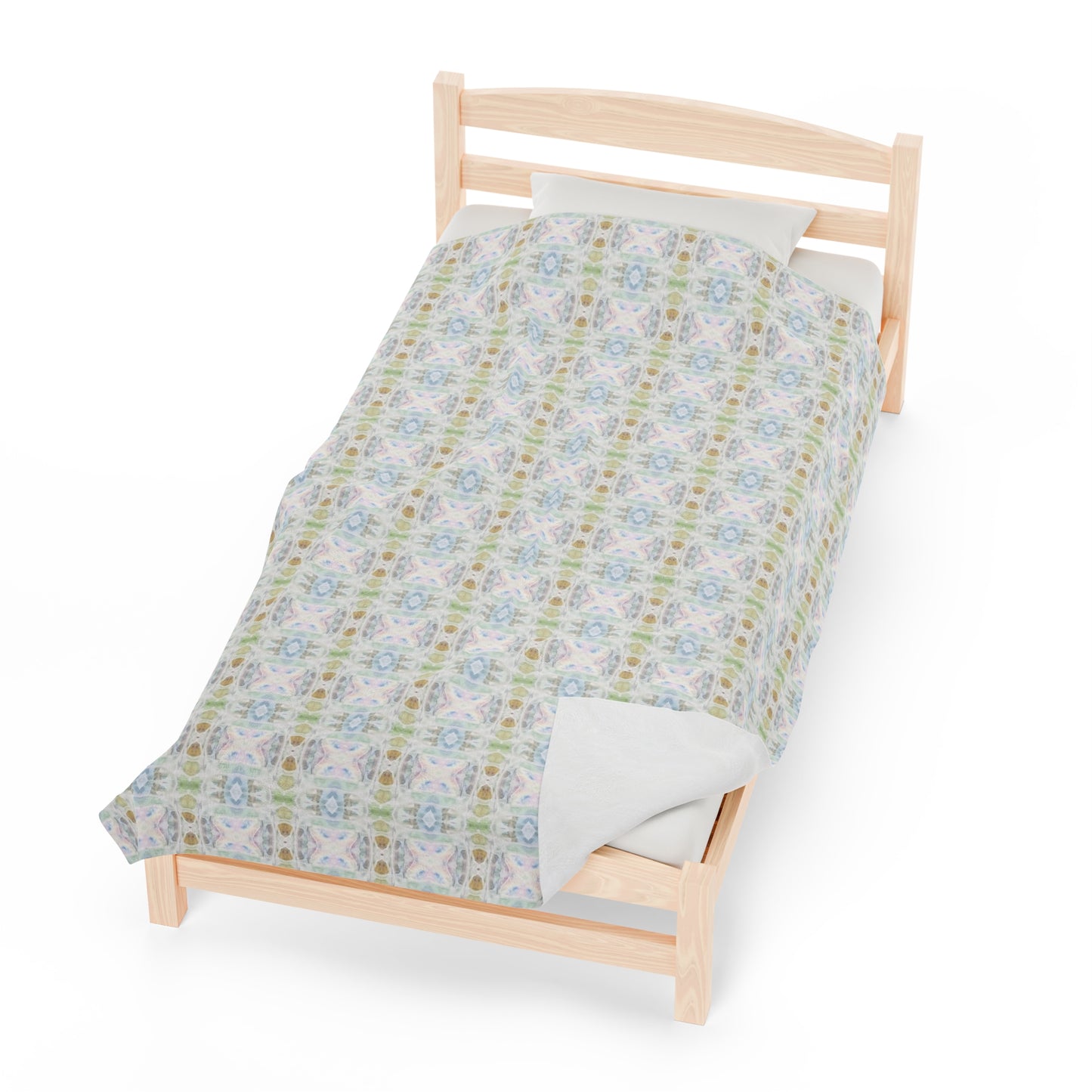 Oyster Shell Plush Blanket