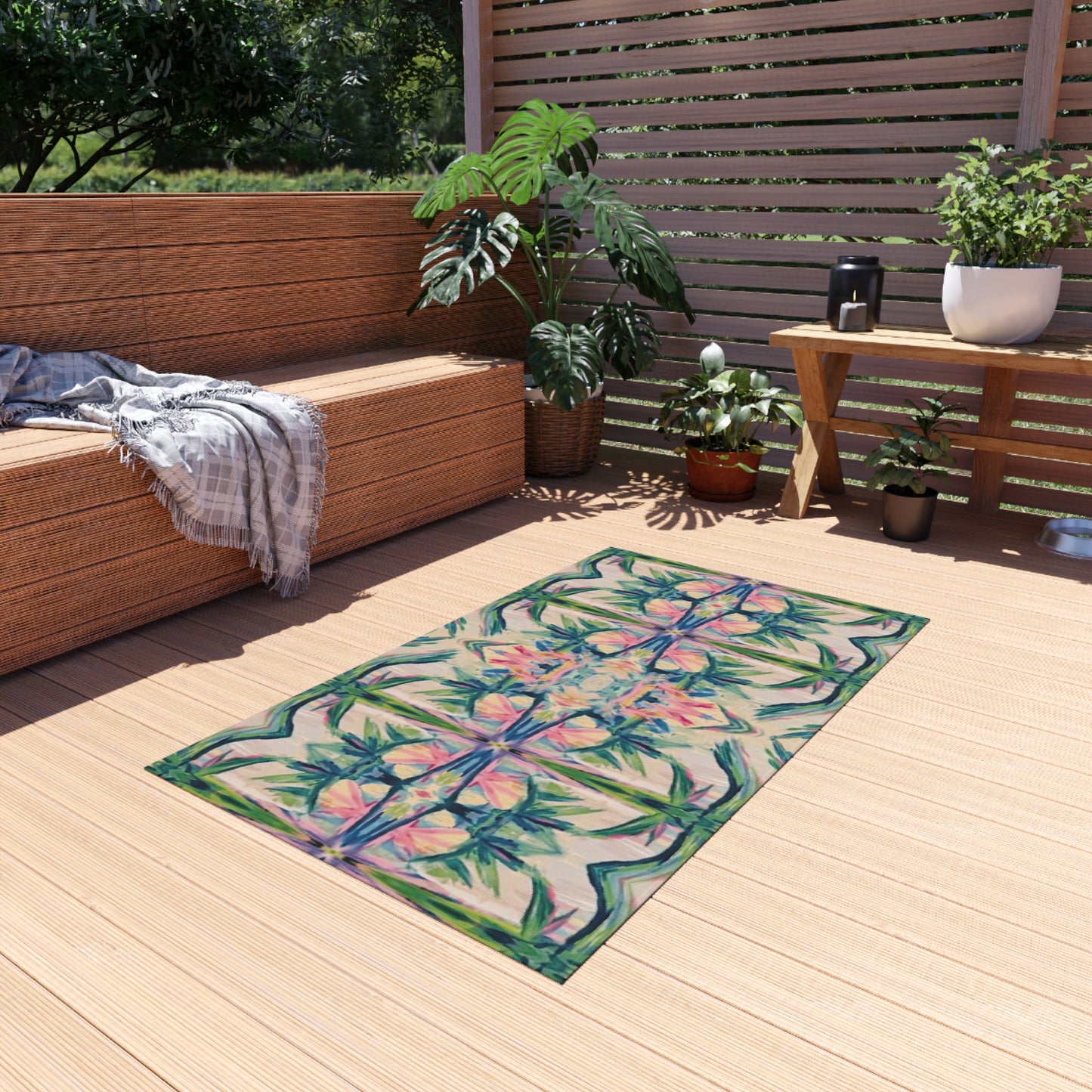 Tiki Time Indoor/Outdoor Rug
