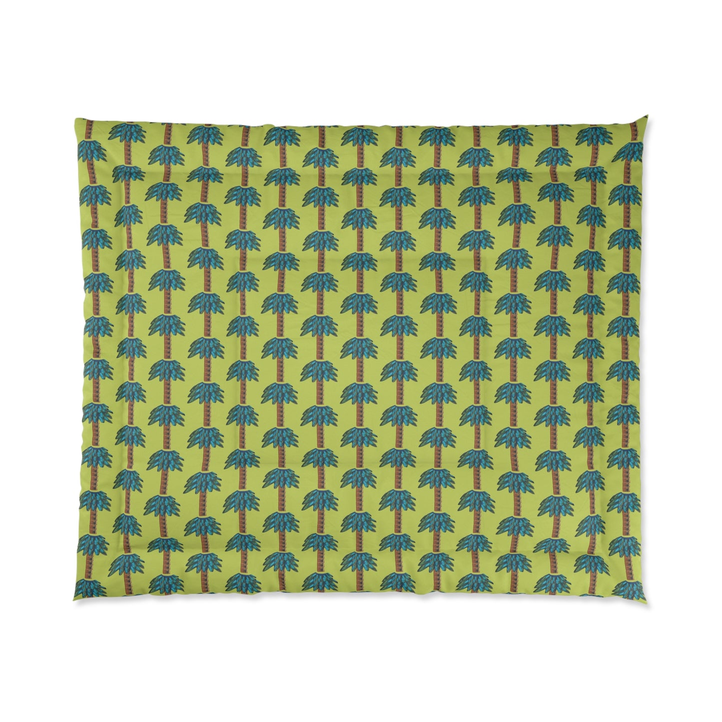 Tiki Palm Lime Comforter