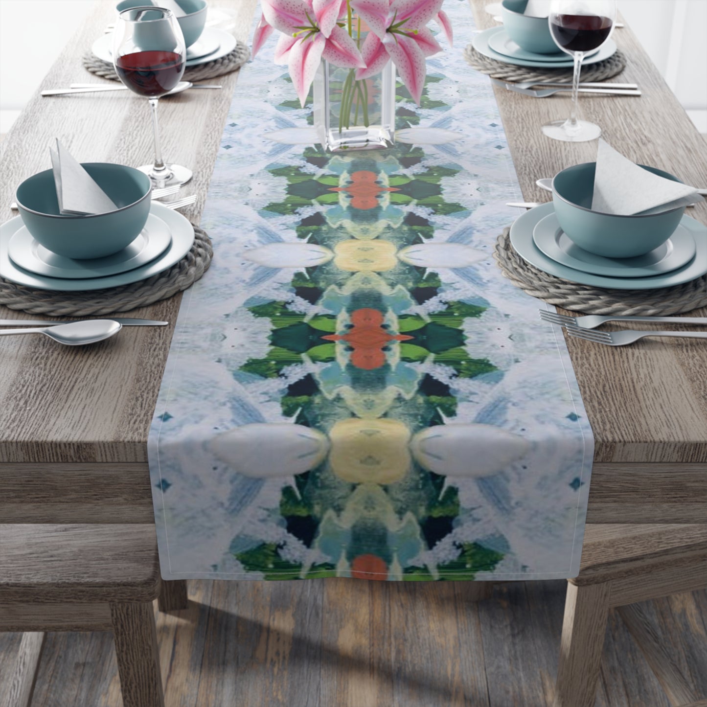Blue Skies Table Runner