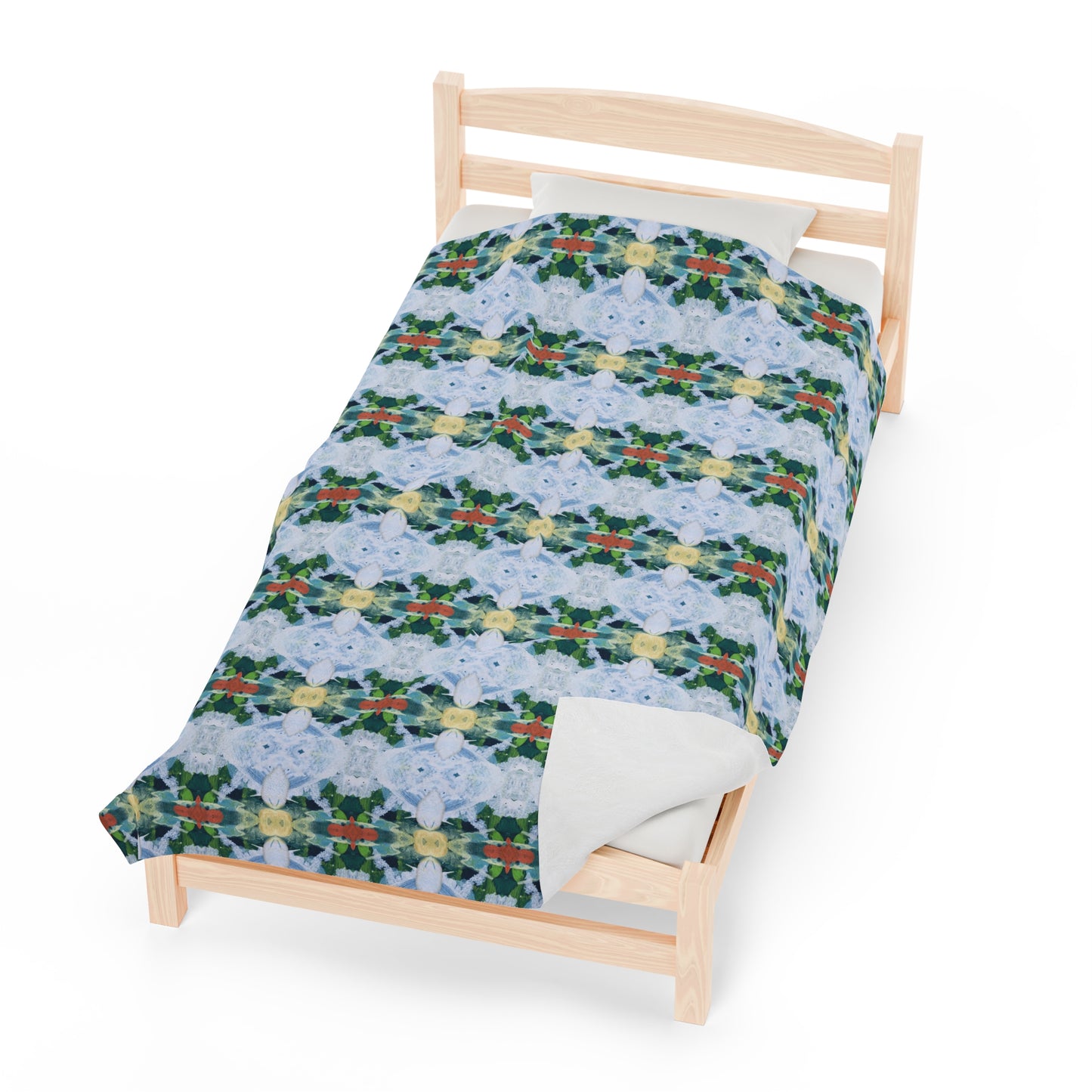 Blue Skies Plush Blanket