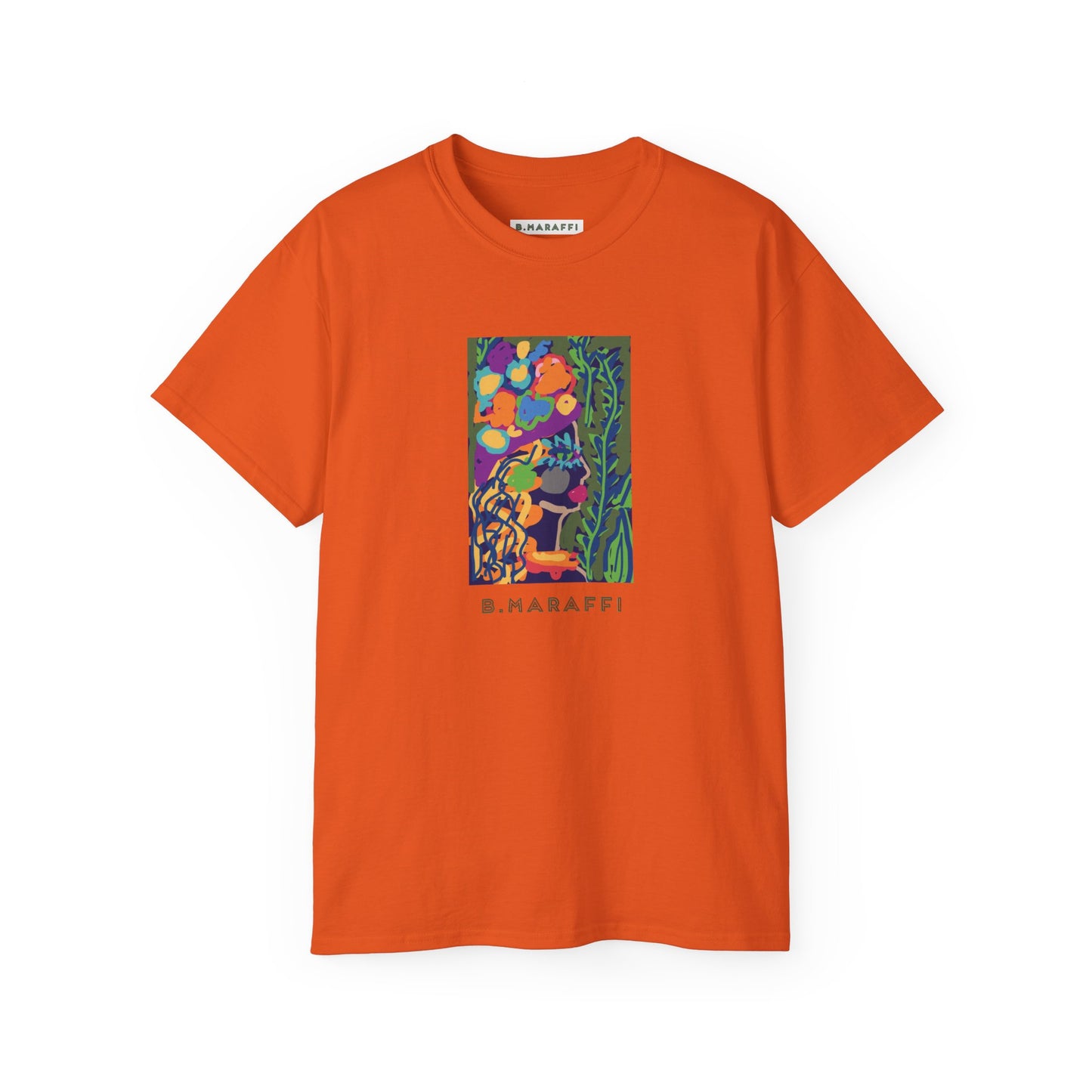 B.Maraffi Cotton T-shirt - Flower Lady