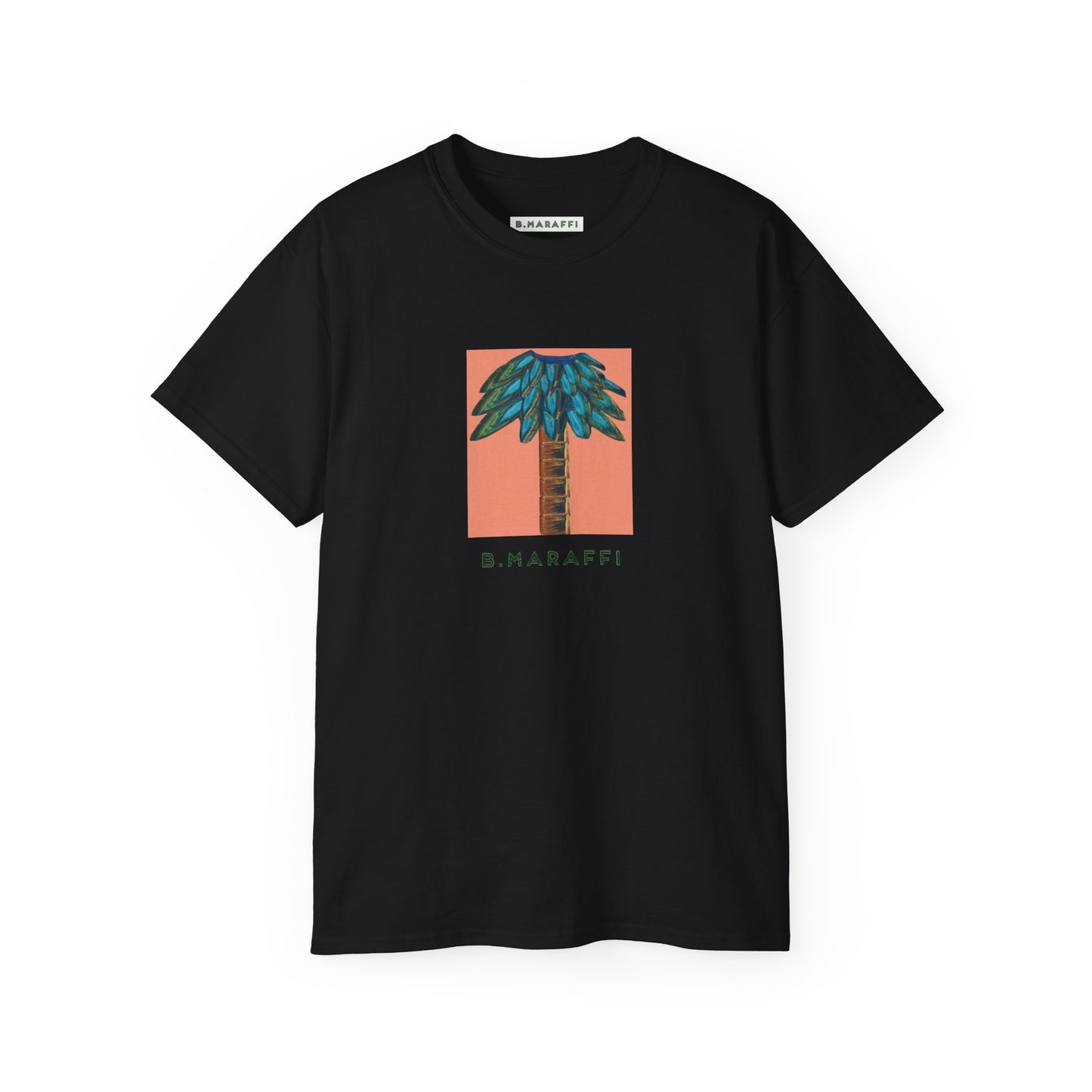 B.Maraffi Cotton T-shirt - Tiki Palm Sherbet