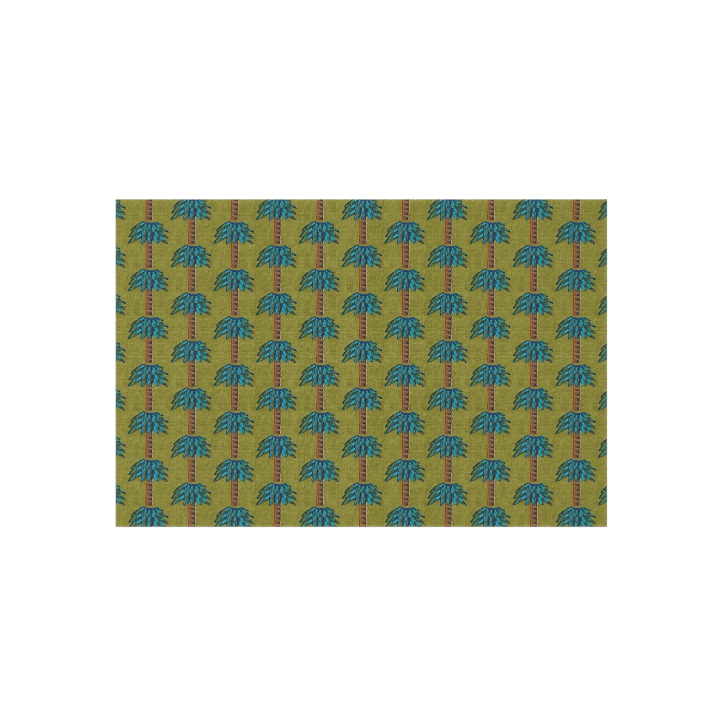 Tiki Palm Olive Indoor/Outdoor Rug