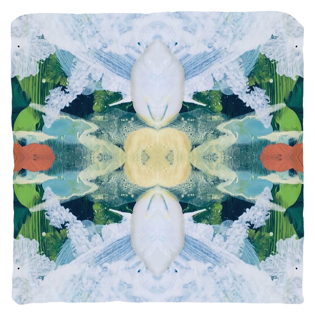 Blue Skies Throw Pillow