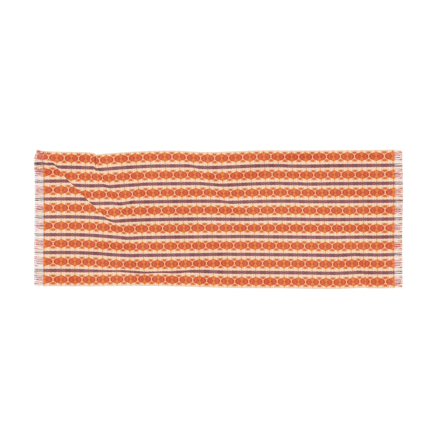 Boho Peach Pashmina Wrap