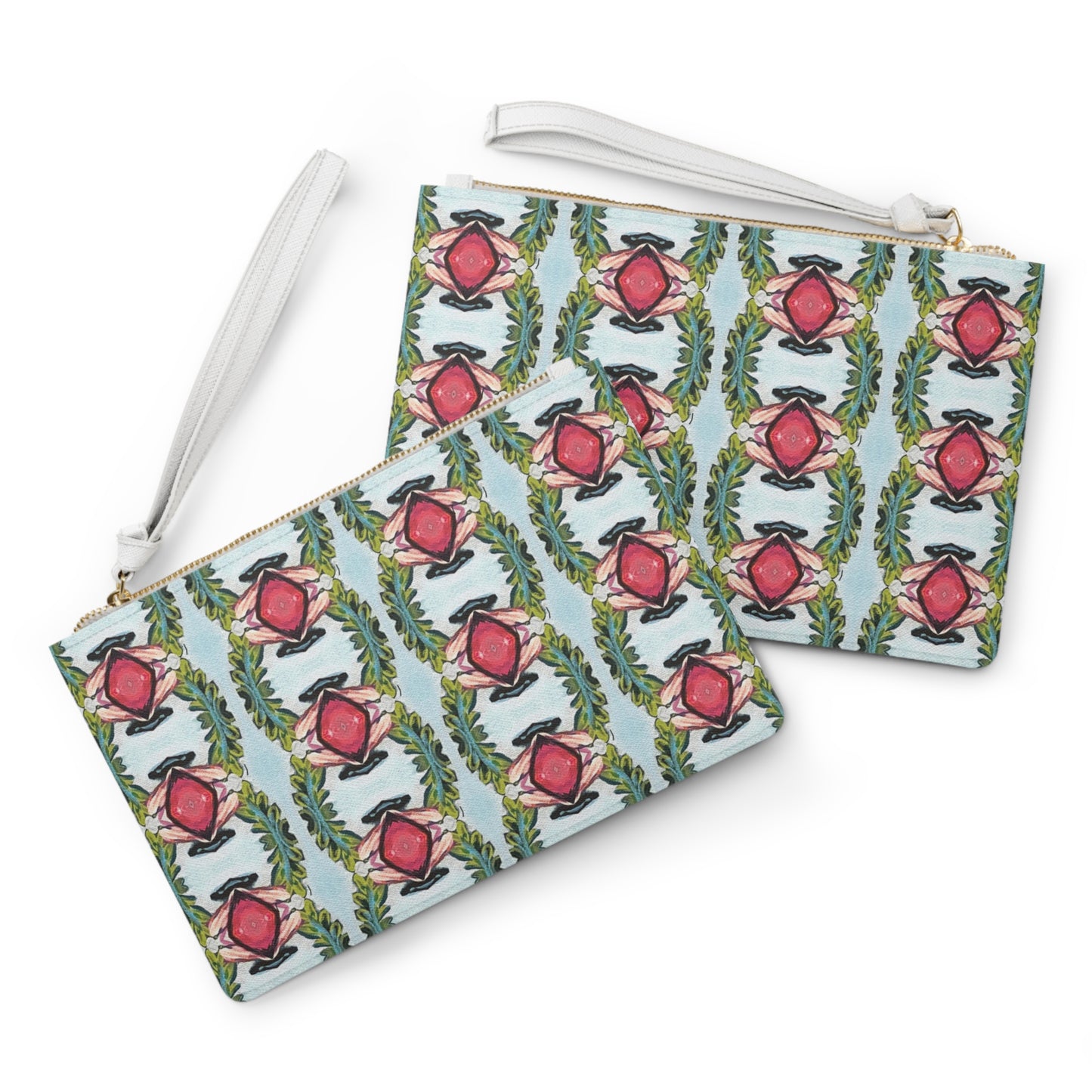 Rose Bud Clutch Bag