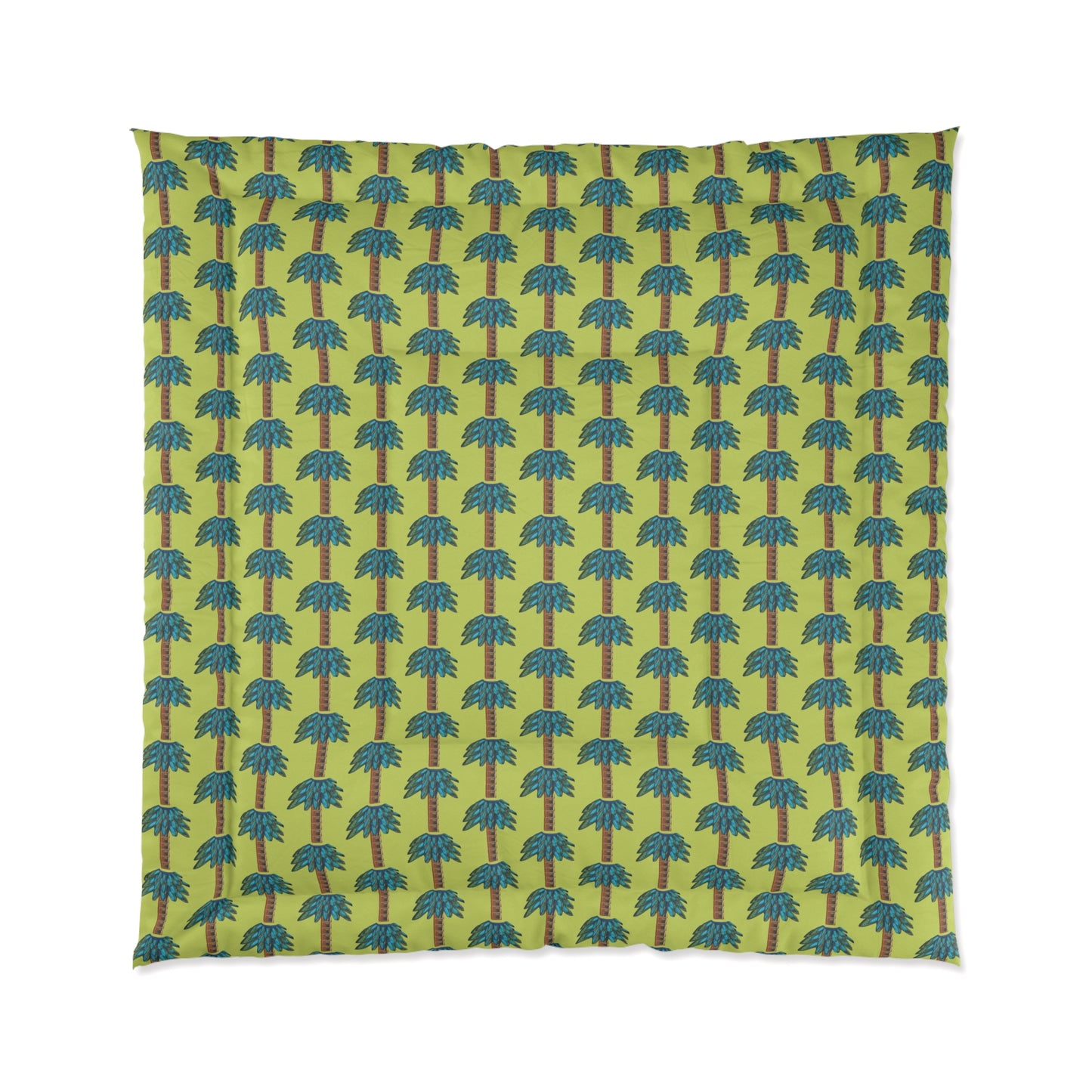 Tiki Palm Lime Comforter
