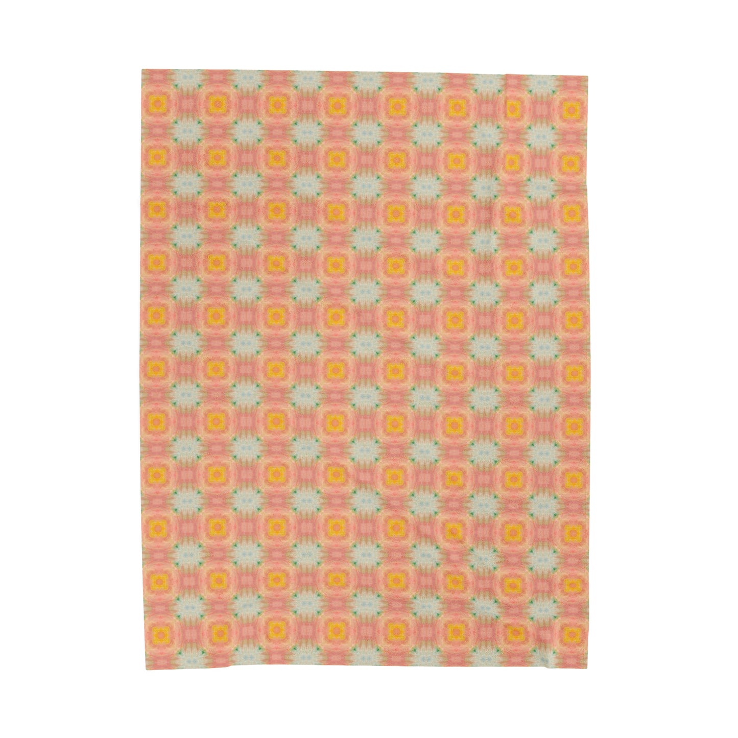 Peach Sunbeam Plush Blanket