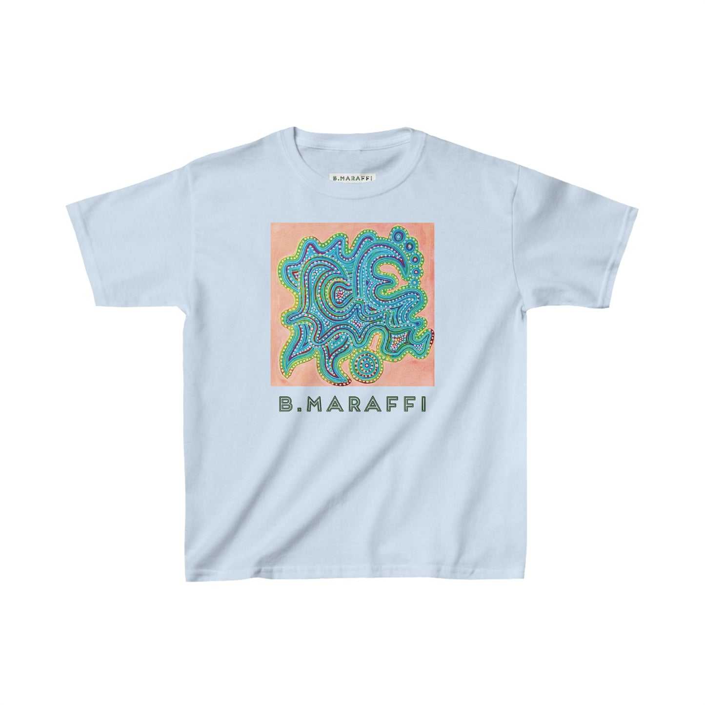 Kids Heavy Cotton™ Tee - Electric Vibe
