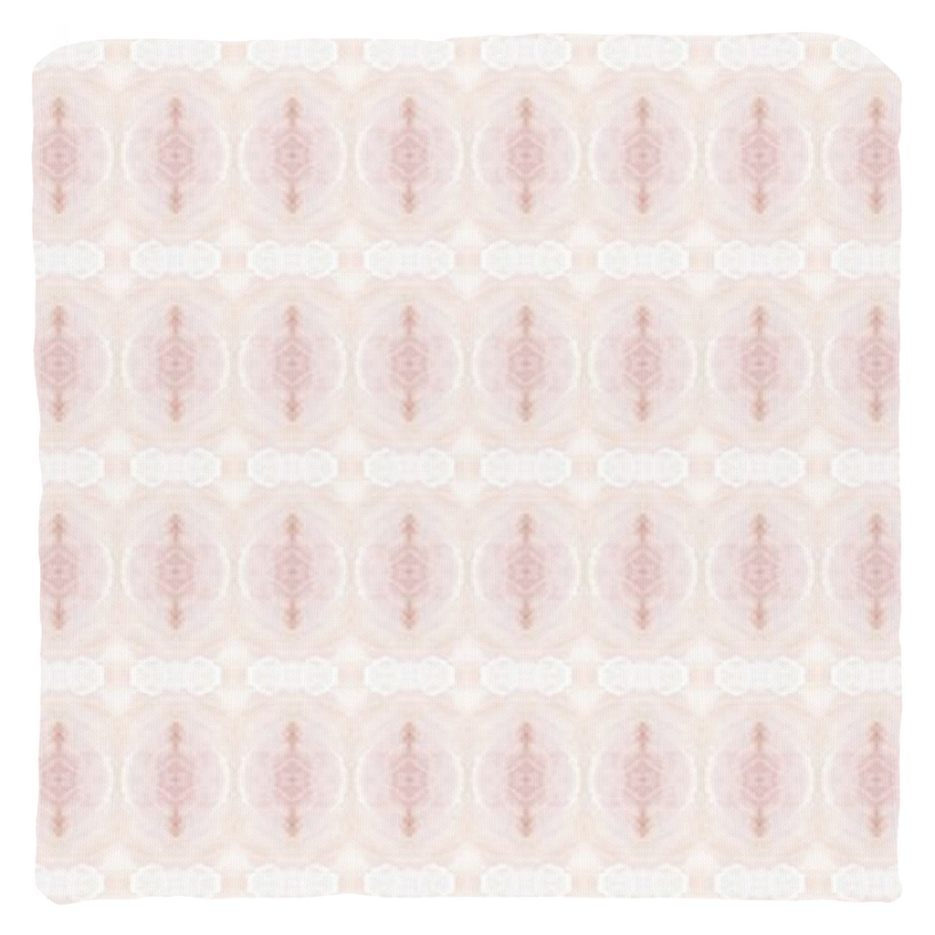 Pink Salt Throw Pillow