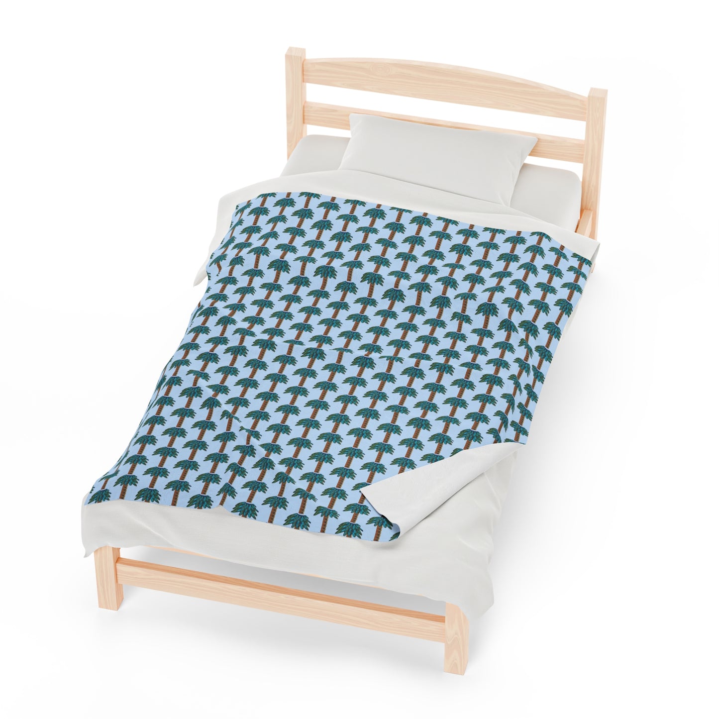 Tiki Palm Sky Plush Blanket