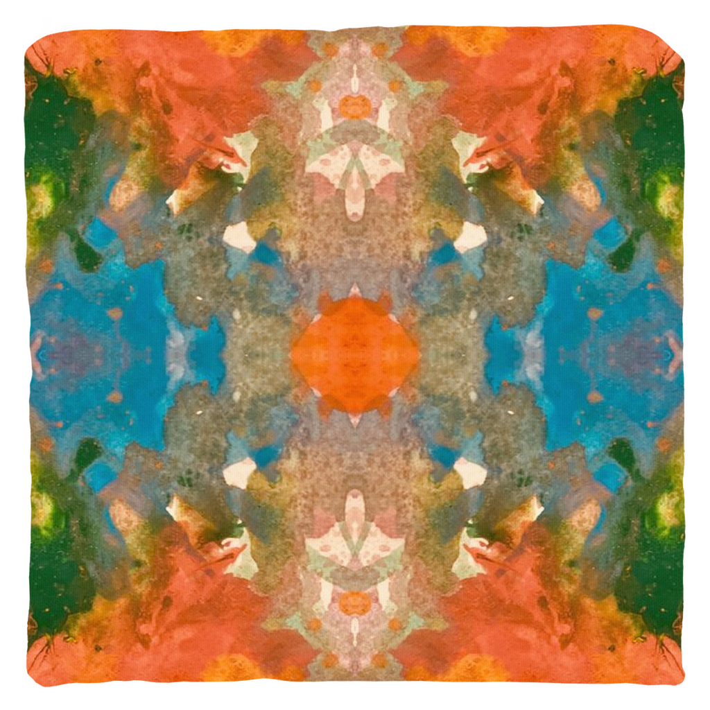 Turquoise Dreams Throw Pillow